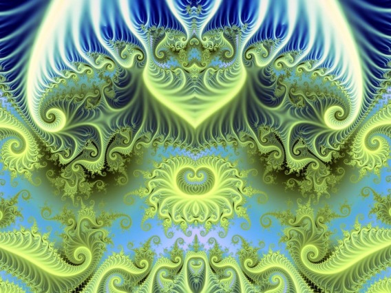Colorful fractal design